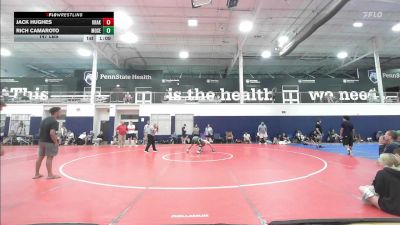 147 lbs Rr Rnd 2 - Jack Hughes, Kraken Blue - HSCB vs Rich Camaroto, Mosers Mat Club - HSCB