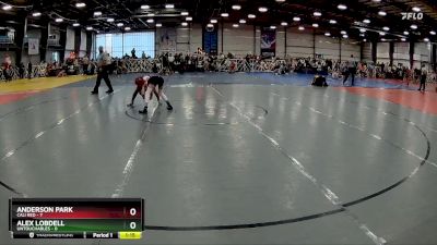 80 lbs Rd# 6- 9:00am Saturday Final Pool - Anderson Park, Cali Red vs Alex Lobdell, Untouchables