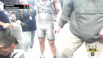 B5A-175 lbs Semifinal - Samuel Arrington, Altus vs Gavin Wyatt, Grove