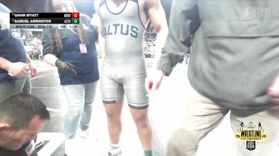 B5A-175 lbs Semifinal - Samuel Arrington, Altus vs Gavin Wyatt, Grove