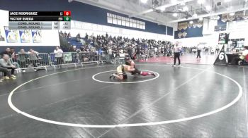144 lbs Cons. Round 1 - Jace Rodriguez, La Serna vs Victor Rueda, Peninsula