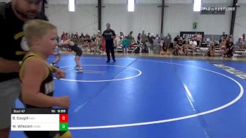 85 lbs Semifinal - Bradley Caygill, Daniel Cormier vs Whitley Wilscam, Andover WC