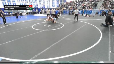 125 lbs Cons. Round 5 - Tatiana Alvarado, West Covina vs Gina Alessi, Camarillo