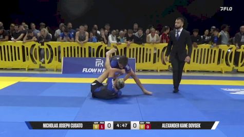 Alexander Kane Dovsek vs Nicholas Joseph Cusato 2025 Pan IBJJF Jiu-Jitsu No-Gi Championship