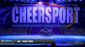 ACX - Crazy Cubs [2021 L1 Tiny Day 2] 2021 CHEERSPORT National Cheerleading Championship