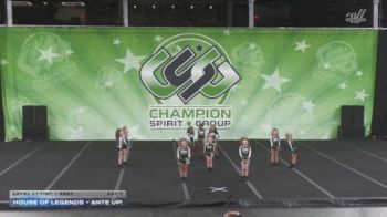 House of Legends - Ante UP! [2025 L1.1 Tiny - PREP Day 1] 2025 CSG Indy Challenge