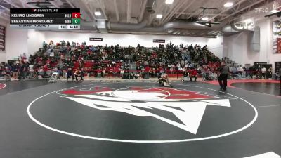 144 lbs Champ. Round 1 - Keijiro Lindgren, Northglenn vs Sebastian Montanez, Denver North