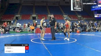 144 lbs Quarters - Tiyahna Askew, Georgia vs Ivy Kraght, Washington