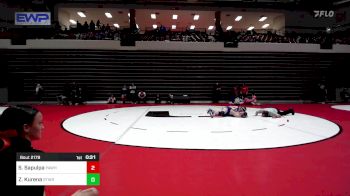 145 lbs Consolation - Sydney Sapulpa, Pawhuska vs Zolie Kurena, Stillwater High School Girls