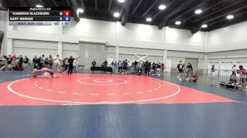 120 lbs 5th Place Match - Kameron Blackburn, TN vs Gary Mendez, FL