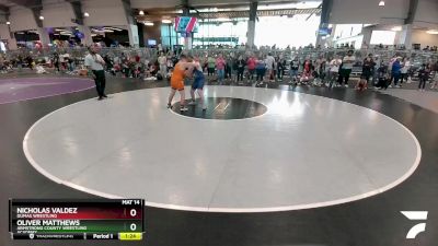 224 lbs 1st Place Match - Oliver Matthews, Armstrong County Wrestling Academy vs Nicholas Valdez, Dumas Wrestling