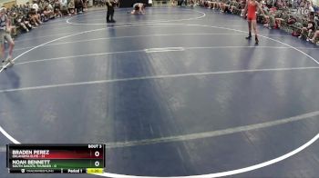 117 lbs Round 1 (6 Team) - Braden Perez, Oklahoma Elite vs Noah Bennett, South Dakota Thunder