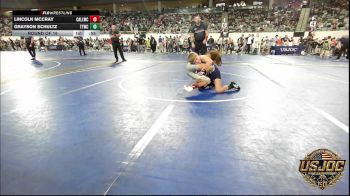 70 lbs Round Of 16 - Lincoln McCray, Carl Albert vs Grayson Schultz, Team Tulsa Wrestling Club