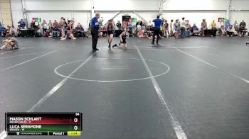 84 lbs Round 4 (8 Team) - Luca Seramone, Kraken vs Mason Schlaht, Rough House