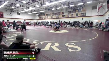 174 lbs Semifinal - Munther Saleh, Sacramento City College vs Rosalio Leal, Modesto College