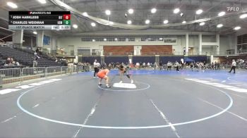 285 lbs 1st Place Match - Josh Harkless, RIT vs Charles Weidman, USMAPS