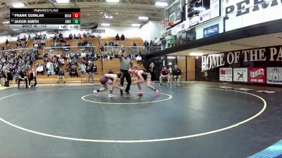 113 lbs Quarterfinal - Jaxon Smith, Green vs Frank Quinlan, Boardman