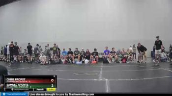 108 lbs Finals (8 Team) - Chris Propst, Southern Wolves Blue vs Samuel Aponte, Raleigh Area Wrestling