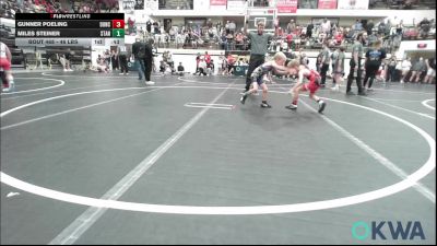 46 lbs Rr Rnd 5 - Gunner Poeling, Duncan Demon Wrestling vs Miles Steiner, Standfast