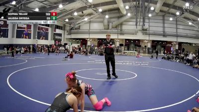 115G Round 7 (8 Team) - Jalissa Ortega, Cradle Crushers - Aqua vs Sophia Tellez, Takedown Queens