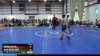 120 lbs Round 5 (6 Team) - Parker Trahan, BUFFALO WRESTLING CLUB vs Paige Miller-Long, RED LION WRESTLING CLUB