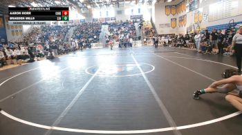165 lbs Semifinals (8 Team) - Aaron Horr, Cocoa Beach vs Braeden Mills, St. John Neumann