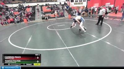 157 lbs Cons. Round 3 - Cameron Peach, YORKVILLE (HS) vs Thomas Fulton, Wheaton (NORTH)