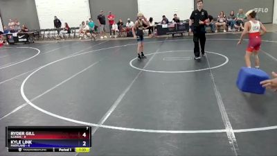 87 lbs Quarterfinals (8 Team) - Ryder Gill, Illinois vs Kyle Link, Maryland