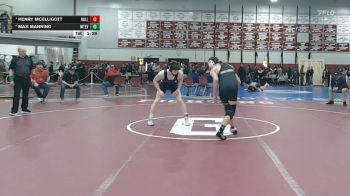 150 lbs Semifinal - Henry McElligott, Holliston vs Max Manning, Mount Everett