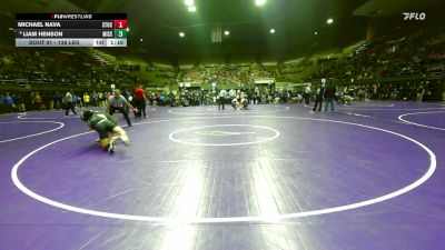 138 lbs Round Of 32 - Michael Nava, Stockdale vs Liam Henson, Mission Oak