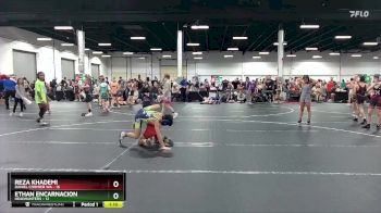 72 lbs Semis (4 Team) - Ethan Encarnacion, Headhunters vs Reza Khademi, Daniel Cormier WA