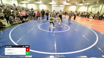 75 lbs Quarterfinal - Easton Cody, Broken Arrow Wrestling Club vs Ryder Padgett, Team Tulsa Wrestling Club