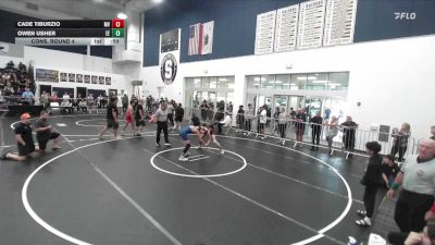 138 lbs Cons. Round 4 - Owen Usher, Eastvale Elite vs Cade Tiburzio, Murrieta Valley