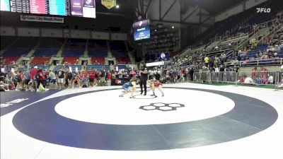 120 lbs Cons. Rd Of 64 - Natalie Sanders, CA vs Kathryn Marstein, MN