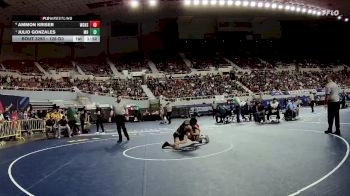 126-D3 Semifinal - Julio Gonzales, Mohave High School vs Ammon Kriser, Walden Grove High School