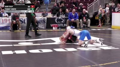 107 lbs Quarterfinal - Sam Culp, Red Land vs Tommy Gretz, Connellsville