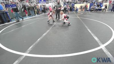 64 lbs Consi Of 4 - Hayden Williams, Locust Grove Youth Wrestling vs Waylon Bryant, Blackwell Wrestling Club