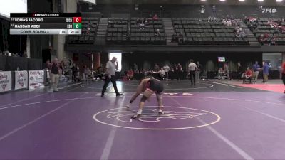 157 lbs Cons. Round 2 - Tomas Jacobo, Simpson (Calif.) vs Hassan Abdi, Evergreen State College