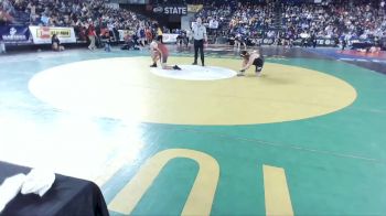 4A 220 lbs Cons. Round 1 - Kai Baker, Eastlake vs Ashton Sanchez, Moses Lake