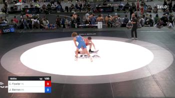 160 lbs Rnd Of 32 - Cy Fowler, Tennessee vs Jackson Barron, Minnesota