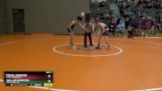 134 lbs Round 1 - Ethan Johnson, James Clemens HS vs Declan Hamilton, Hazel Green HS