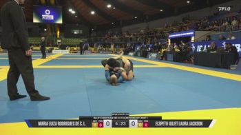 Maria Luiza Rodrigues De C. L. vs Elspeth Juliet Laura Jackson 2026 IBJJF European NoGi
