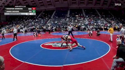 1A-132 lbs Quarterfinal - James Sievers, Social Circle vs Houston Simmons, McNair