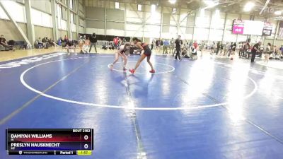 127 lbs Cons. Round 3 - Damiyah Williams, IA vs Preslyn Hausknecht, MT