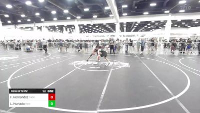 138 lbs Consi Of 16 #2 - Fabriccio Hernandez, Thorobred WC vs Luyed Hurtado, Horizon