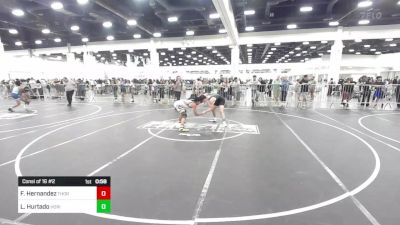 138 lbs Consi Of 16 #2 - Fabriccio Hernandez, Thorobred WC vs Luyed Hurtado, Horizon