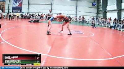 105 lbs Rd# 5- 3:45pm Friday Final Pool - Isaac Lucero, No Escape vs Caleb Edwards, NCWAY National Team