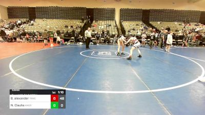 106 lbs Rr Rnd 4 - Brett Alexander, Toms River Wrestling Club vs Nate Clauhs, American MMAW