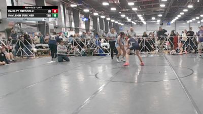 136 lbs Round 4 (2:15pm Saturday) - Paisley Frescoln, Lady Reapers vs Kayleigh Zurcher, Team VA/USA