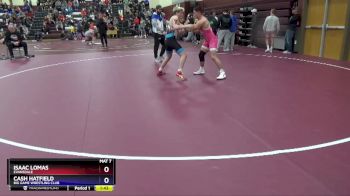 16U-6 lbs Rr2 - Isaac Lomas, Evansdale vs Cash Hatfield, Big Game Wrestling Club